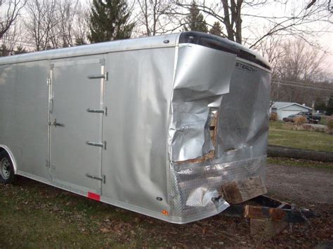 enclosed trailer metal sheeting|replacement panels for enclosed trailer.